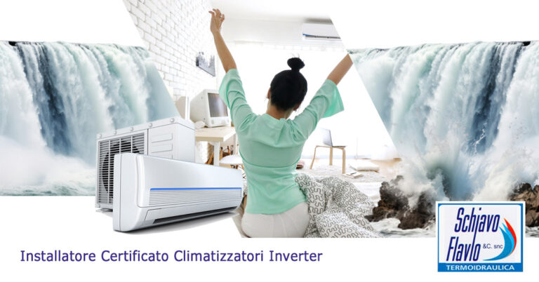 Installatore certificato climatizzatori Inverter a Vicenza da Termoidraulica Schiavo