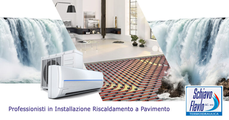 Installazione riscaldamento a pavimento a Vicenza da Termoidraulica Schiavo