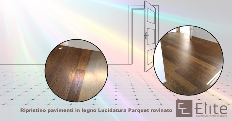 Ripristino pavimenti in legno lucidatura parquet rovinato a Vicenza da Elite Pavimenti