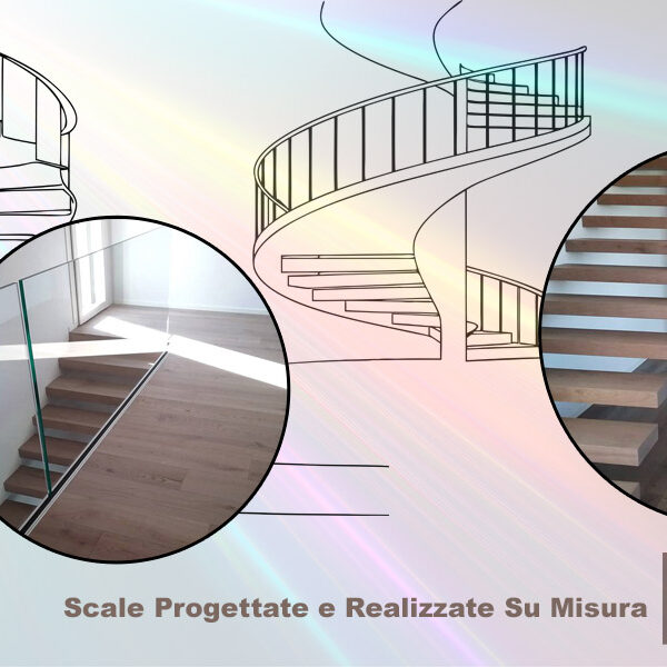 Scale progettate e realizzate su misura a Vicenza da Elite Pavimenti