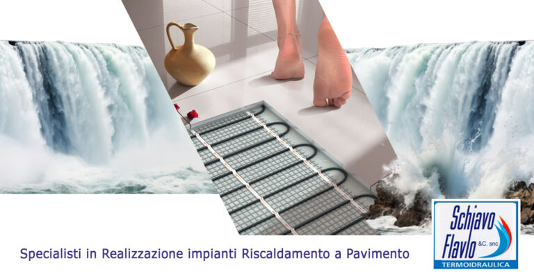 Specialisti in realizzazione impianti riscaldamento a pavimento a Vicenza da Termoidraulica Schiavo